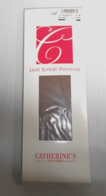 CATHERINES Plus Size Light Support PantyHose Size A  Light Taupe - Image 1 of 3