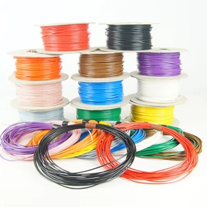 Single Core Stranded 12V 24V Cable Thin Wall Wire All AMP Ratings 11 Colours - Picture 1 of 1