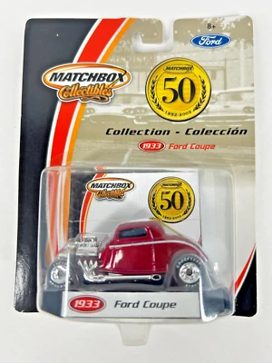 Matchbox Collectibles 1933 Ford Coupe 50th Anniversary 1:64 Scale Diecast 2001 - Image 1 of 4