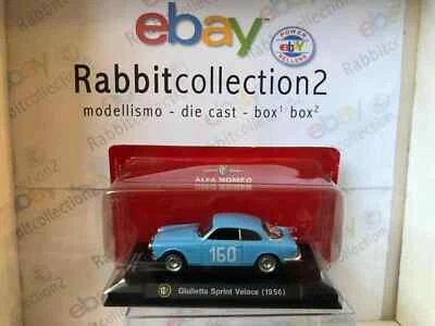 Die Cast "Giulietta Sprint Veloce 1956" Alfa Collection Escala 1/43 - Imagen 1 de 2