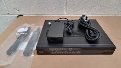 Cisco 890 Series Wireless Router C897VAMG-LTE-GA-K9 w/ PSU, 2x Antenna - Image 1 of 3
