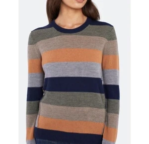 Kids ATM STRIPED CREW NECK SWEATER Sz M - Picture 1 of 7