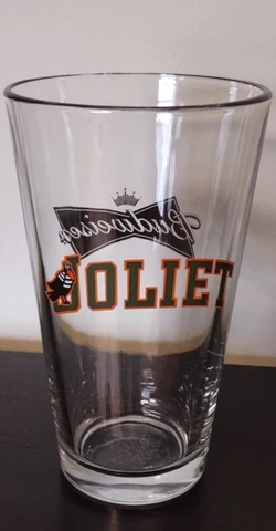 Budweiser Joliet Slammers Logo Pint Glass Cover