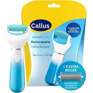 Electric Foot File Rechargeable Callus Hard Skin Remover Feet Pedicure 2 Speeds - Picture 1 of 7