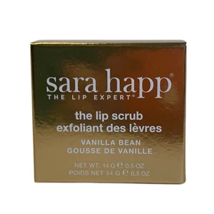 Sara Happ The Lip Expert The Lip scrub VANILLA BEAN 0.5oz/ .14g-Free shipping - Picture 1 of 4