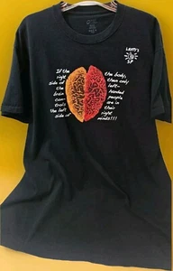LEFTY'S Men's XL Tshirt Black Left Side Brain In EUC  - Picture 1 of 6
