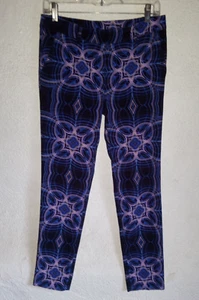 Atos Lombardini Made In Italy US Size 4 (IT 40) Hot Funky Artsy Cyber Y2K Pants - Picture 1 of 17