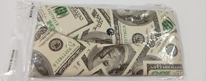 NEU Posten von 6 x 100 $ Hundert-Dollar-Schein modische Damen-Clutch Geldbörse Portemonnaie - Bild 1 von 11