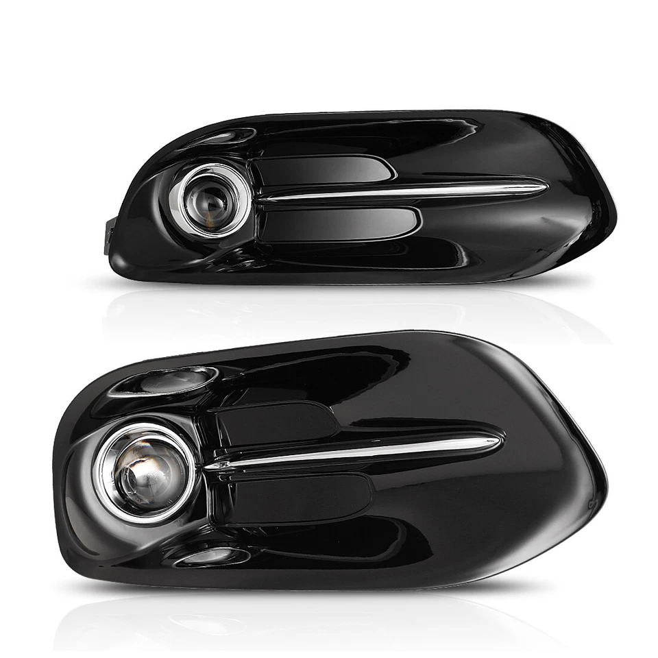 Fog Lights Driving Bumper Lamps W/Switch+Bulbs+Bezel Fit 2013-2016 Dodge Dart Foto 1 de 4