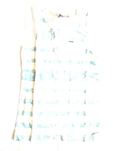 Tank Top, White -blue Striped Regular Fit V.garcia D73618 Size 164 +176 - Picture 1 of 2