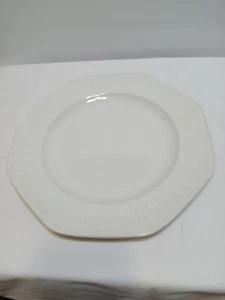 Alfar Etrusco Vintage weiß Essteller achteckiger Rand 10 Zoll - Bild 1 von 11