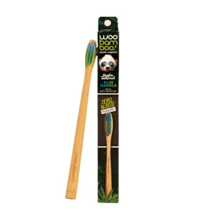 Cepillo de dientes suave con mango delgado WooBamboo - Embalaje sin residuos - Imagen 1 de 1