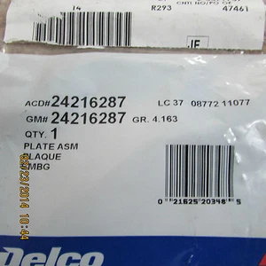 ACDelco GM Original Equipment 24216287 Auto Trans Clutch Plate * 4T65E & 4T60E * - Imagen 1 de 2