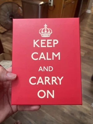 Graphique Keep Calm and Carry On Note Card 20 Blank Notecards & Envelopes - Image 1 of 3