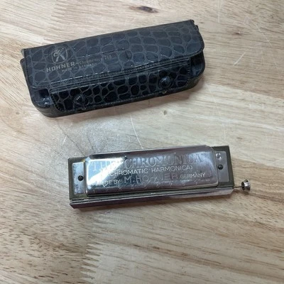 Hohner Chromonica Collector Harmonica 260 Hohner Key of C 10 Hole - Image 1 of 4
