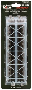 Kato 20-436 Double Track Truss Girder Bridge 248mm Light Blue - Picture 1 of 7