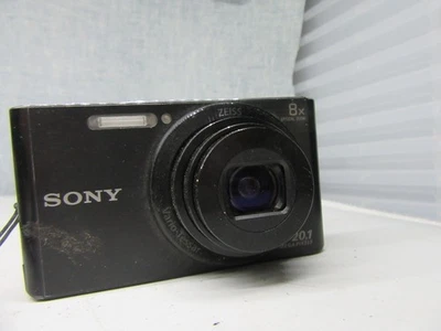 Sony Cybershot DSC-W830 Digital Compact Camera Working w/ Zeiss 8x Zoom Lens - Image 1 of 3