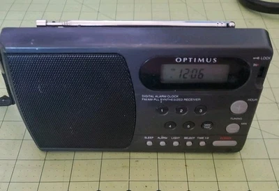 Радио Shack Optimus 12-798 FM/AM PLL приемник цифровой будильник радио - Изображение 1 из 4
