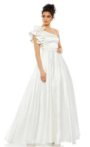 Mac Duggal 67582 Prom/wedding Long One Shoulder Ball Gown size 2 $398 - Picture 1 of 6