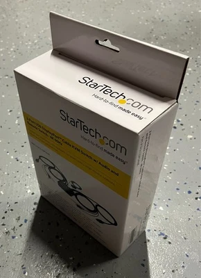 StarTech 2 Port USB 4K DisplayPort KVM Switch SV211DPUA4K, New - Image 1 of 4