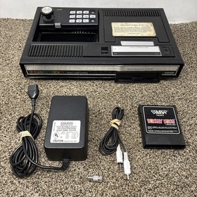 Colecovision Console Bundle Lot With Game 100% TESTED WORKING READ