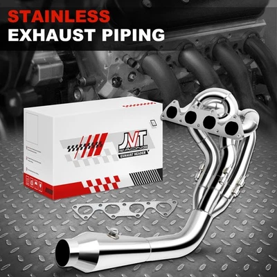 Kit Tri-Y de cabezal cromado colector de escape Performance para 94-01 Acura Integra Foto 1 de 4