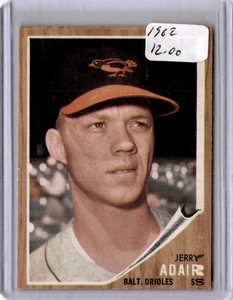 1962 Topps #449 Jerry Adair - Bild 1 von 1