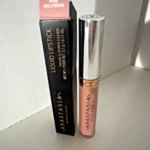 Lápiz labial líquido Anastasia Beverly Hills tamaño completo 11 oz color puro Hollywood - Imagen 1 de 4