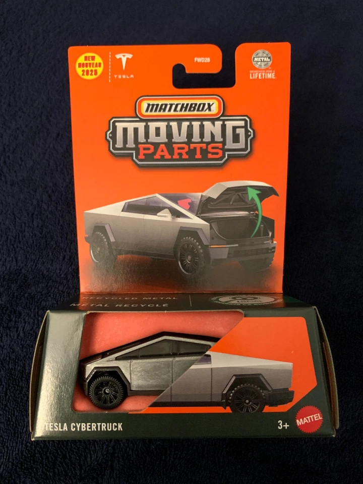 Piezas móviles Matchbox 2025 - Tesla Cybertruck - NUEVO Foto 1 de 1