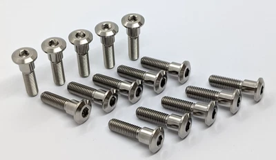 Kit de pernos de disco de titanio Suzuki GSXR600 GSX 600 R K1-K5 pernos de rotor Ti completos 01-05 Foto 1 de 4