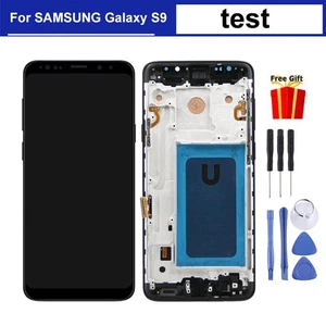 For SAMSUNG Galaxy S9 G960 LCD Display Touch Screen Digitizer Frame Replacement - Photo 1 sur 6