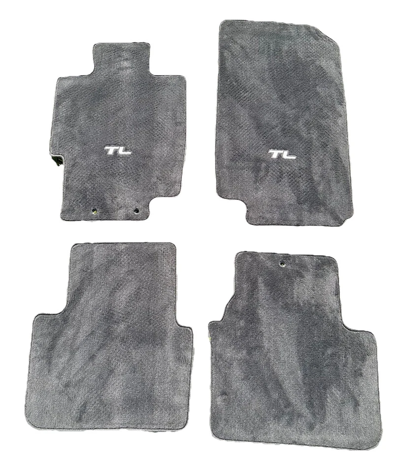 FITS ACURA TL 2004-2009 OEM Gray/Black FLOOR MAT SET (Honda) - Image 1 of 4
