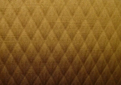 30 Metres Gold Diamond Jacquard Fabric Curtain Upholstery Cushion Multi Use - Image 1 of 4