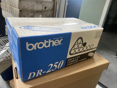 原始设备制造商 Brother DR-250 Black Drum Unit 正品 全新 MFC 4800 DCP 1000 MFC 6800 密封 — 第 1/3 张图片