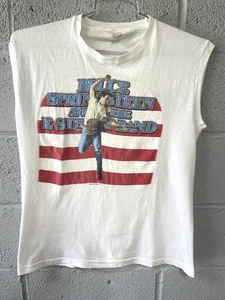 Authentic Bruce Springsteen Born In the USA ‘84-‘85 Tour Sleeveless T-Shirt - Picture 1 of 5