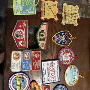 28 Boy Scout BSA Patches Various Camps Awards South Florida - Picture 1 of 7