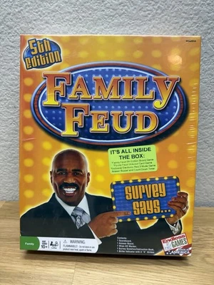 Juego de Mesa Family Feud 5ª Edición Quinto Sellado de Fábrica Foto 1 de 4