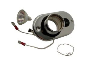 12v LED MR11 low pwr chrome READING SPOT LIGHT x2 LAMP CARAVAN MOTORHOME CAMPER - Picture 1 of 6