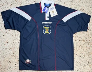 Umbro Vapa Tech Vtg The Scottish Football Association Soccer Jersey Size XXL - Picture 1 of 10