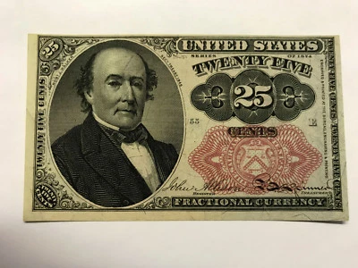 1874 Fractional Currency 25 Cents CU #14375 - Image 1 of 2