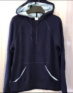 Armani Exchange Hoodie Small Size Blue Knit Hoodie Comfortable Fit - Picture 1 of 5