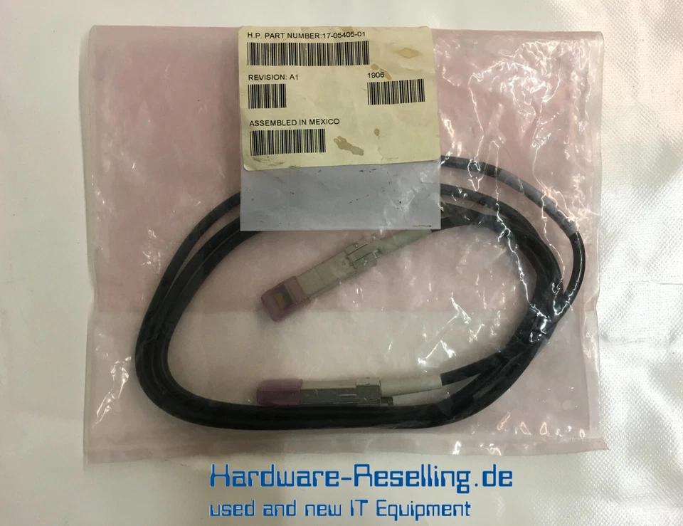 HP 17-05405-01 4GB SFP FC Copper Cable 2m Black New - Image 1 of 1