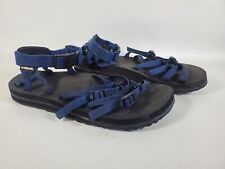 NICE Teva Sandals, Men's Size 8, Blue Black, Hiking, F3099K, Spider Rubber CLEAN