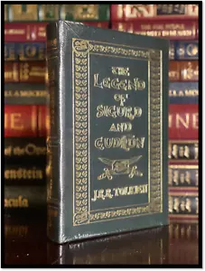 Legend of Sigurd & Gudrun by Tolkien New Easton Press Leather Bound Lord Rings - Imagen 1 de 4