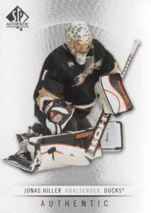 2012-13 SP Authentic Hockey #84 Jonas Hiller
