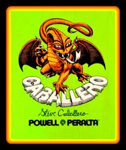4" Steve Caballero Dragon vinyl sticker. Vintage style skateboard decal for car. - Picture 1 of 2