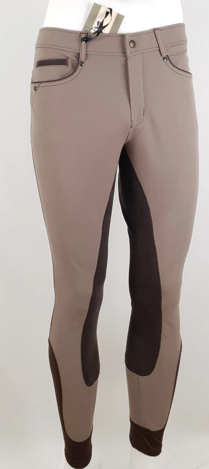 Easy Rider Herren-Reithose - Phil Full - Umber - Elasticabschluss