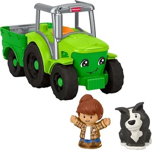Fisher-Price Little People Push & Play Traktor Push Along Musikfahrzeug - Bild 1 von 4