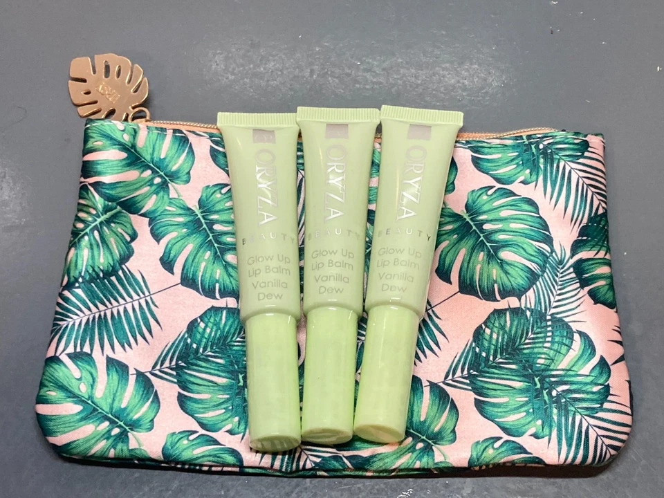 3x Oryza Beauty Bálsamo Labial Tintado Brillante Rocío Vainilla Sellado Nuevo + Bolsa Foto 1 de 1