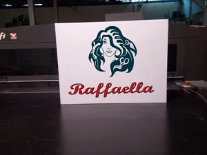 Insegna luminosa a led monofacciale cm 80x60 personalizzabile - Foto 1 di 5